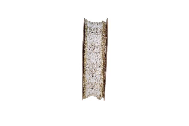 Band Alya 25 mm 15 Meter creme 420 Band Alya 25 mm 15 Meter creme 420