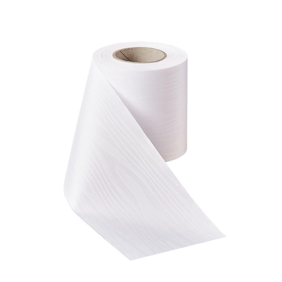 Prägemoire   75mm weiß 3000 0075 001 NETTO