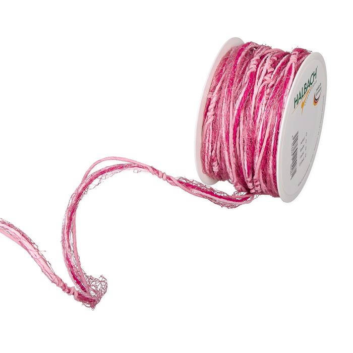 Kordel Materialmix 15 mm rose/Pink 512 Kordel Materialmix 15 mm rose/Pink 512