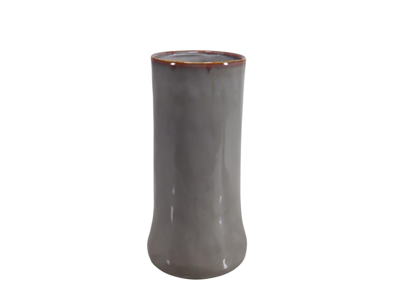 Vase Keramik natur D11 H 27 cm