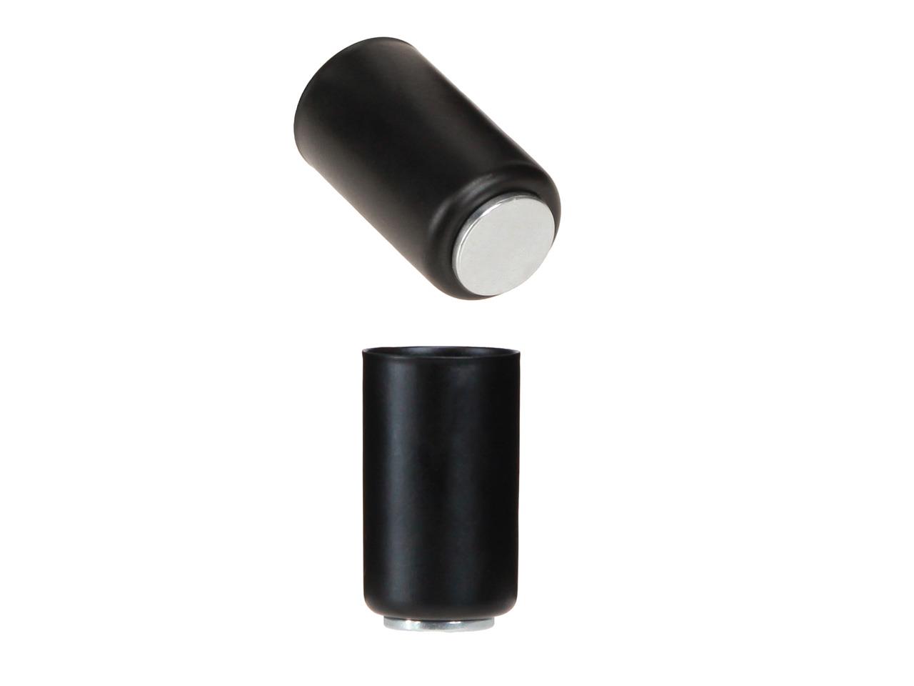 Stabkerzenhalter Metall magnetisch schwarz matt D2,4cm