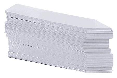 Steck-Etiketten 16x100 mm weiß 250 Stck NETTO