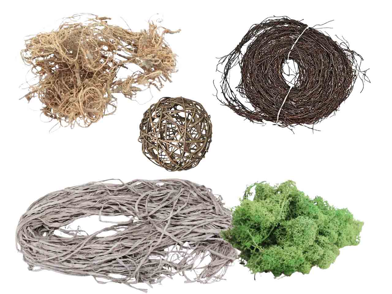 Beiwerk Moos, Holz & Co