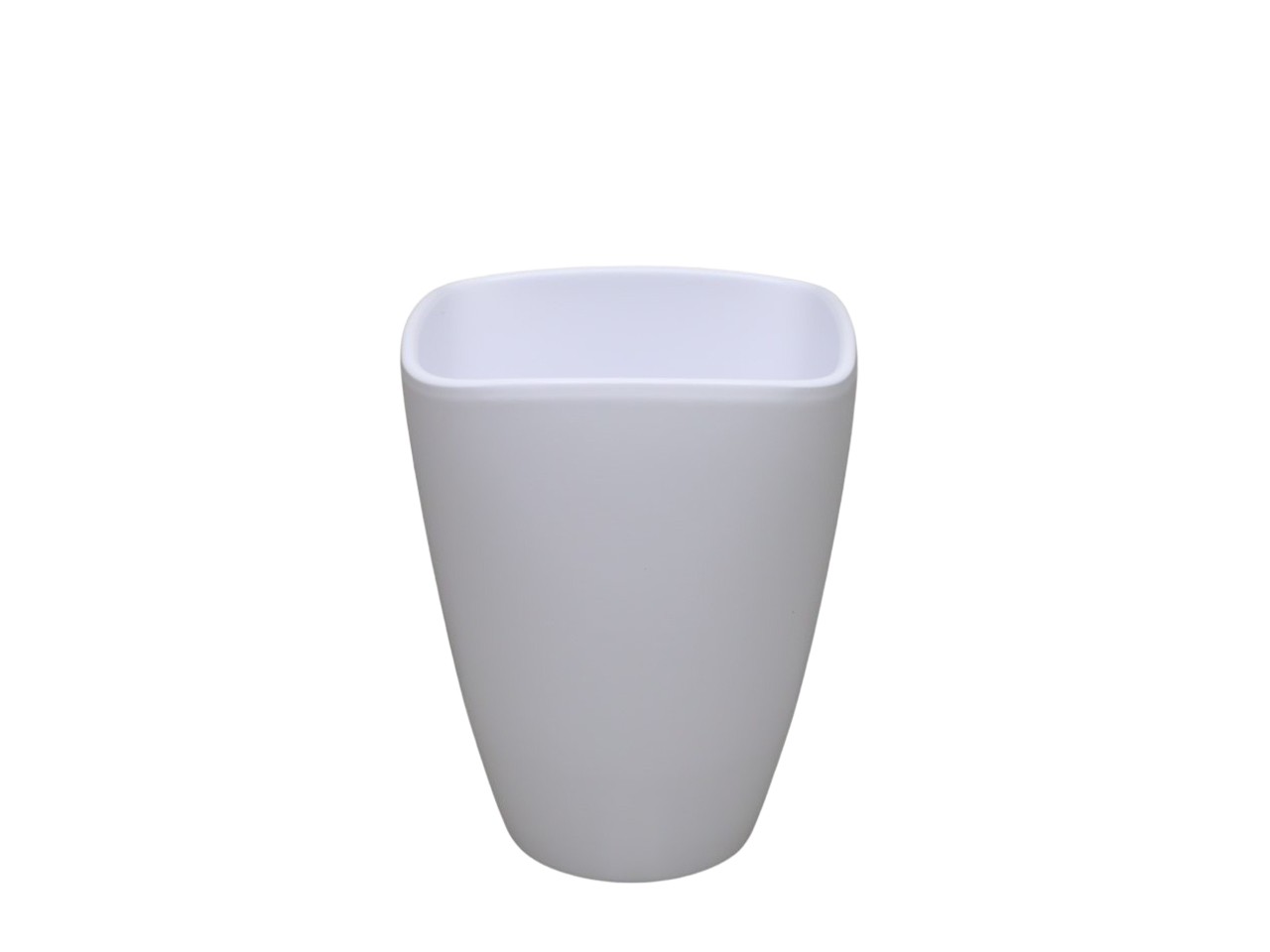 Orchideentopf D10,5H13cm Form 407/12 weiß matt