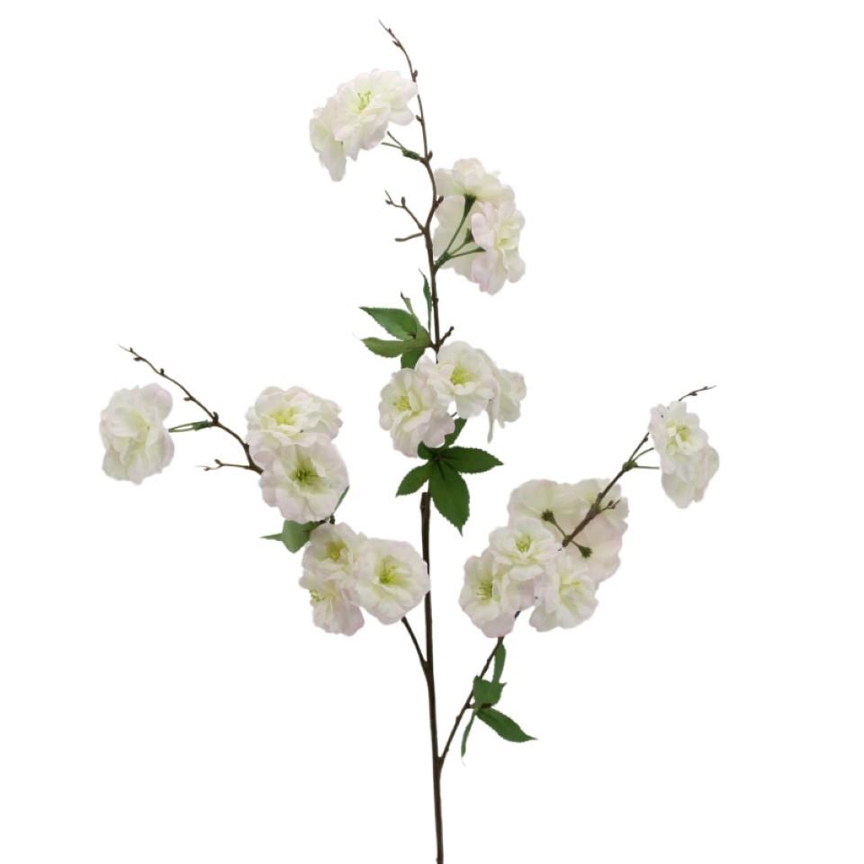 Apfelblütenzweig creme H90cm