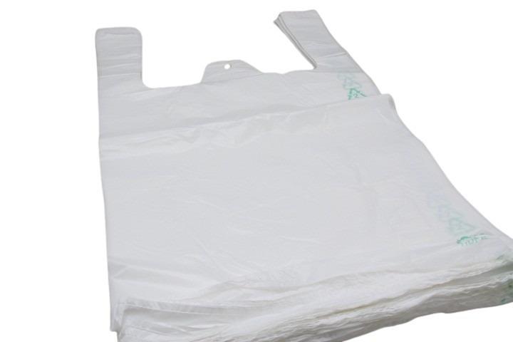 Hemdchen-Taschen weiss 28x14x48 100 Stück NETTO