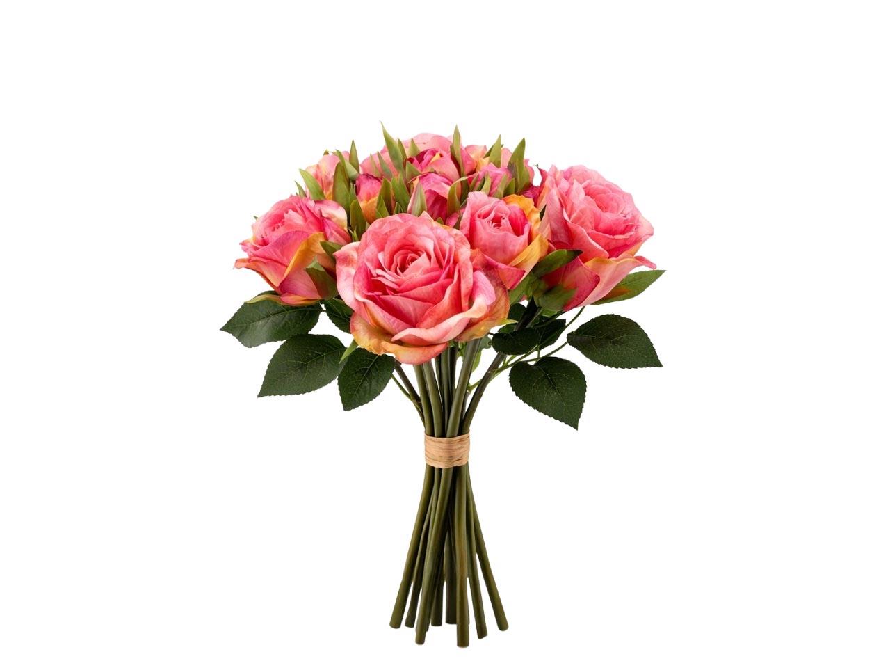Rosenbund x 12,  30 cm rosa