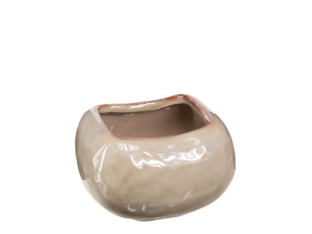 Schale Soft Edge viereckig Keramik hellgrau D 16 cm Schale Soft Edge viereckig Keramik hellgrau D 16 cm