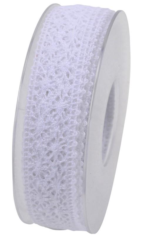 Band Spitze 38mm 15m weiss 01 Band Spitze 38mm 15m weiss 01