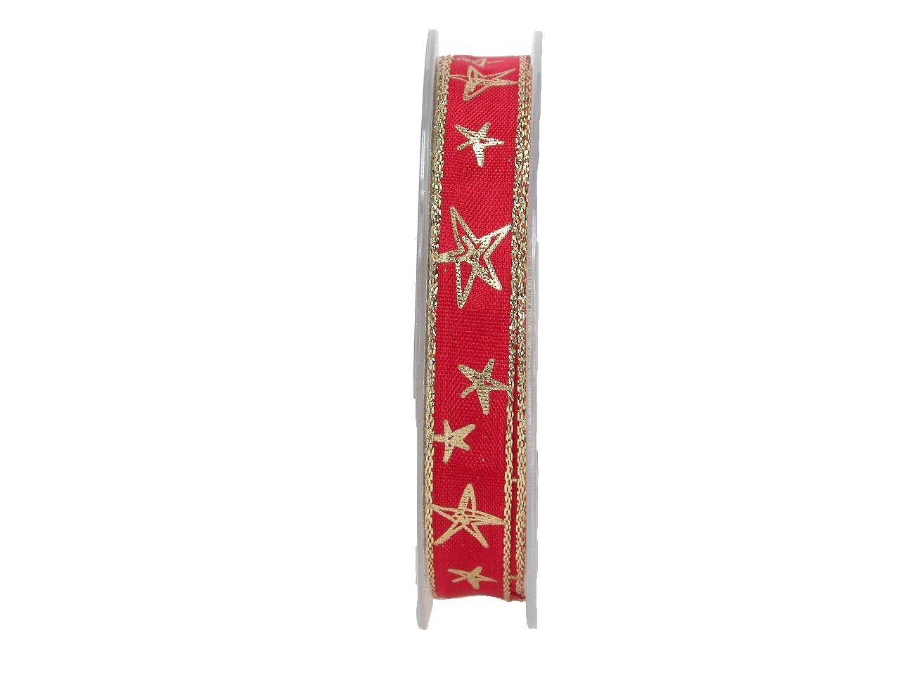Band Apollo 15 mm 15 Meter rot-gold 123
