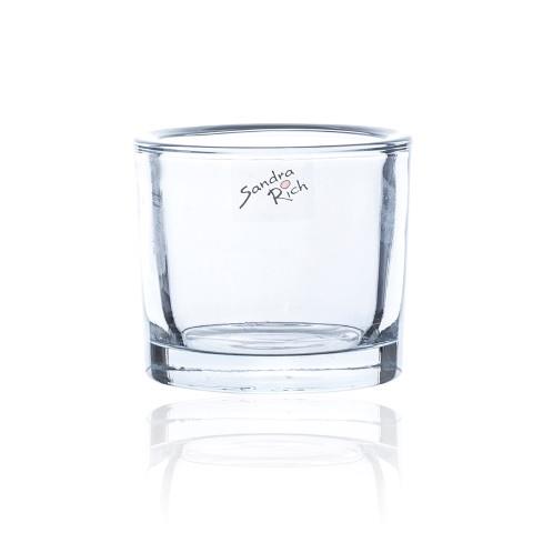 Glasübertopf "Heavy" D9 H8cm klar Glasübertopf "Heavy" D9 H8cm klar