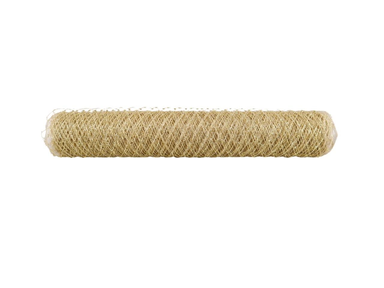 Tischband Diamesh 25 cm 5 Meter gold 51