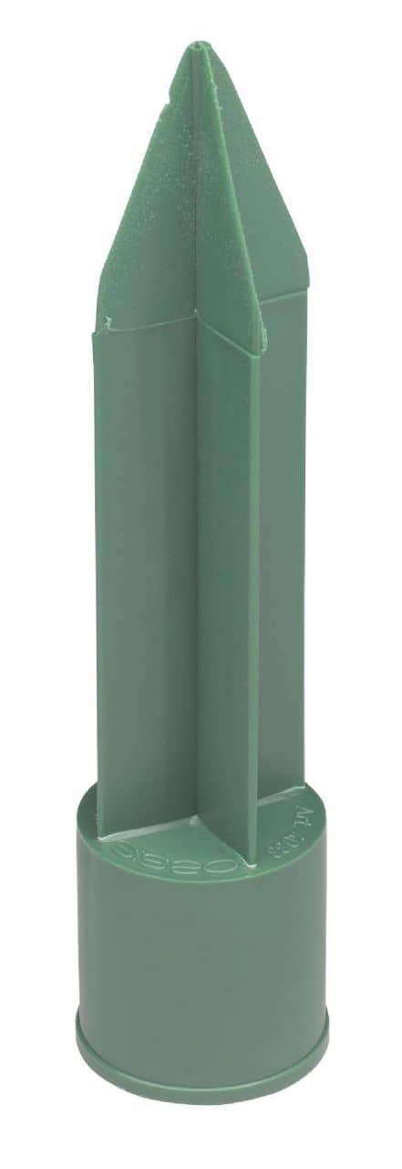 OASIS Spitzkerzenhalter grün Ø2,5 x 11,5cm NETTO