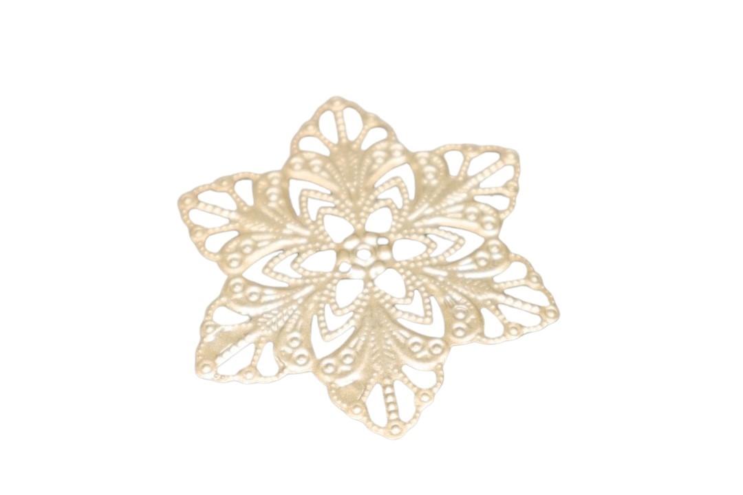 Ornament Metall gold-matt  D5,5cm