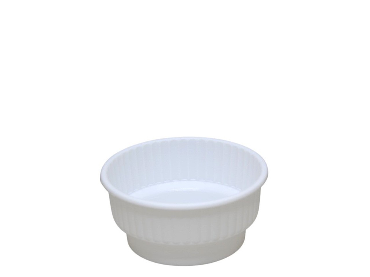 Steckschale Romy rund weiss D10H3,5cm NETTO