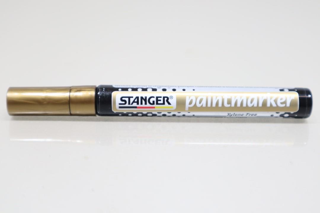 Paintmarker Strichstärke 2-4 mm Farbe gold