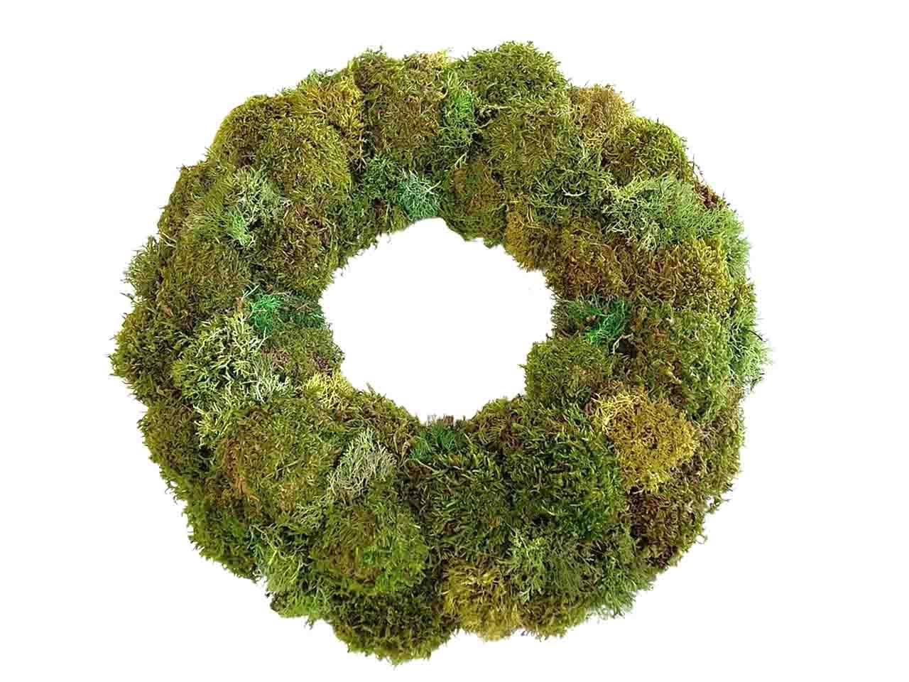 Kranz Lappenmoos/Igelmoos präpariert 45cm natur NETTO