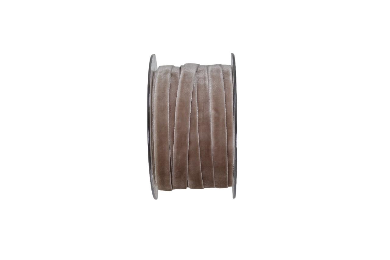 Band Velvet 10 mm 20 Meter nature 435