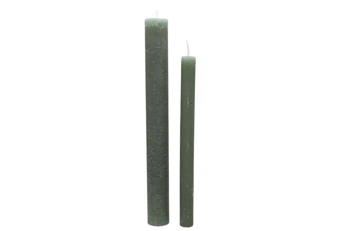 Stabkerze Rustika 240/34mm pinie