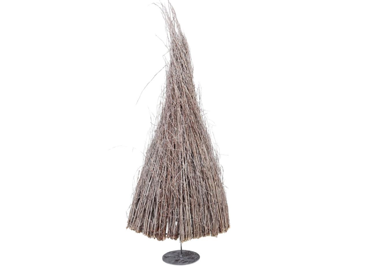 Tannenbaum Kegelform Weide gekalkt D33xH85cm