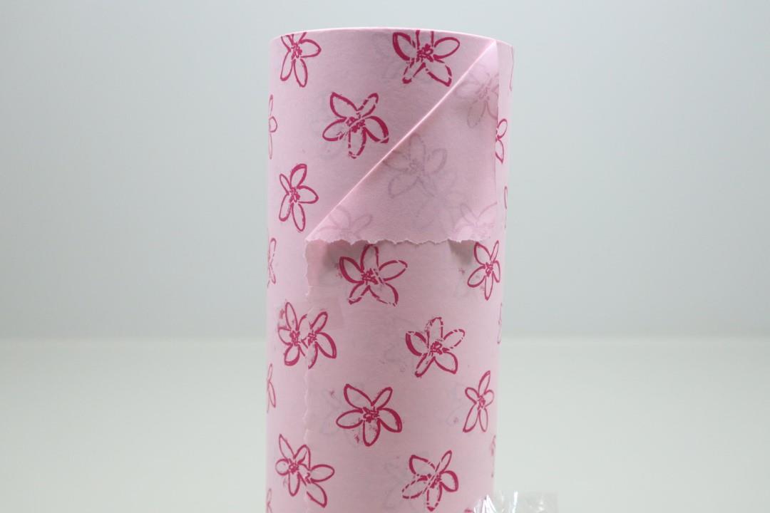 Manschettenpapier 25cm Petit Fleur rosa NETTO