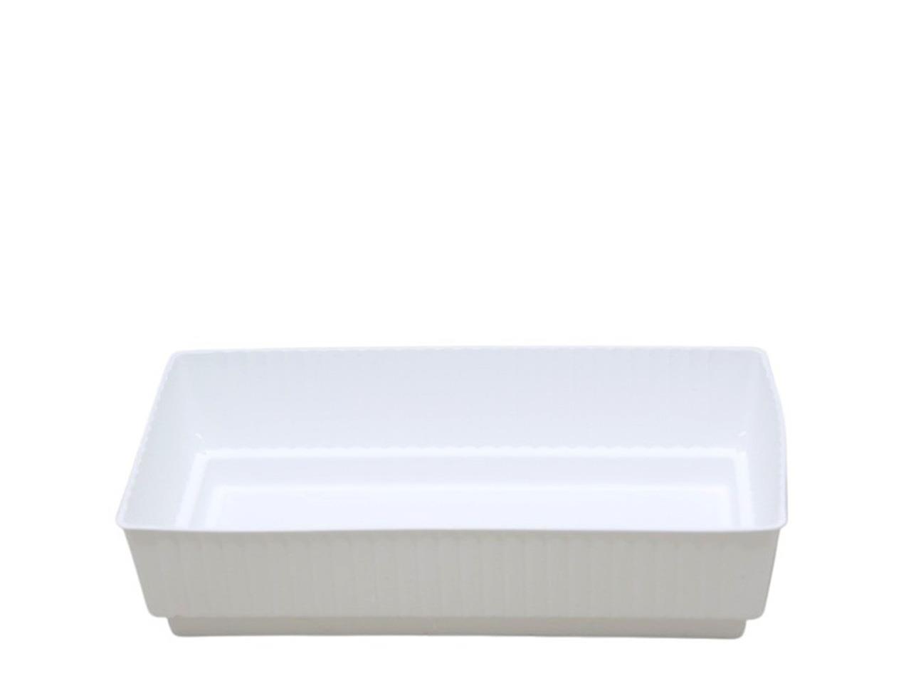 Steckschale Lara 23cm lang weiß NETTO Steckschale Lara 23cm lang weiß NETTO