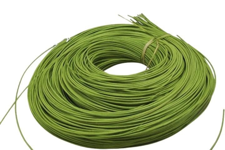 Peddigrohr/Midollino hellgrün 200 gr.