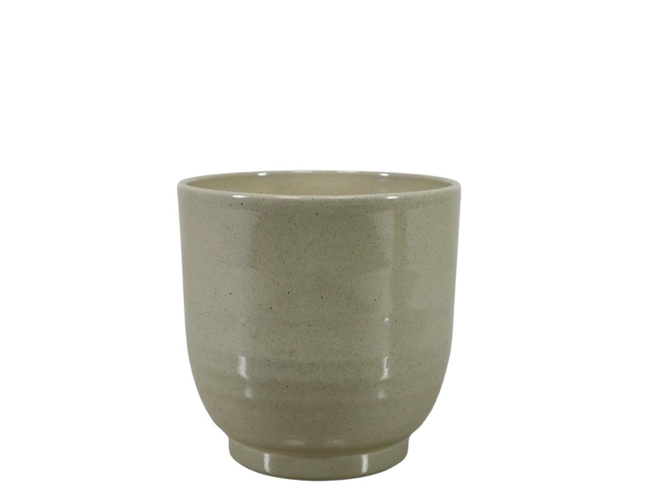 Keramikübertopf Form 685 kiwi-stone D15cm
