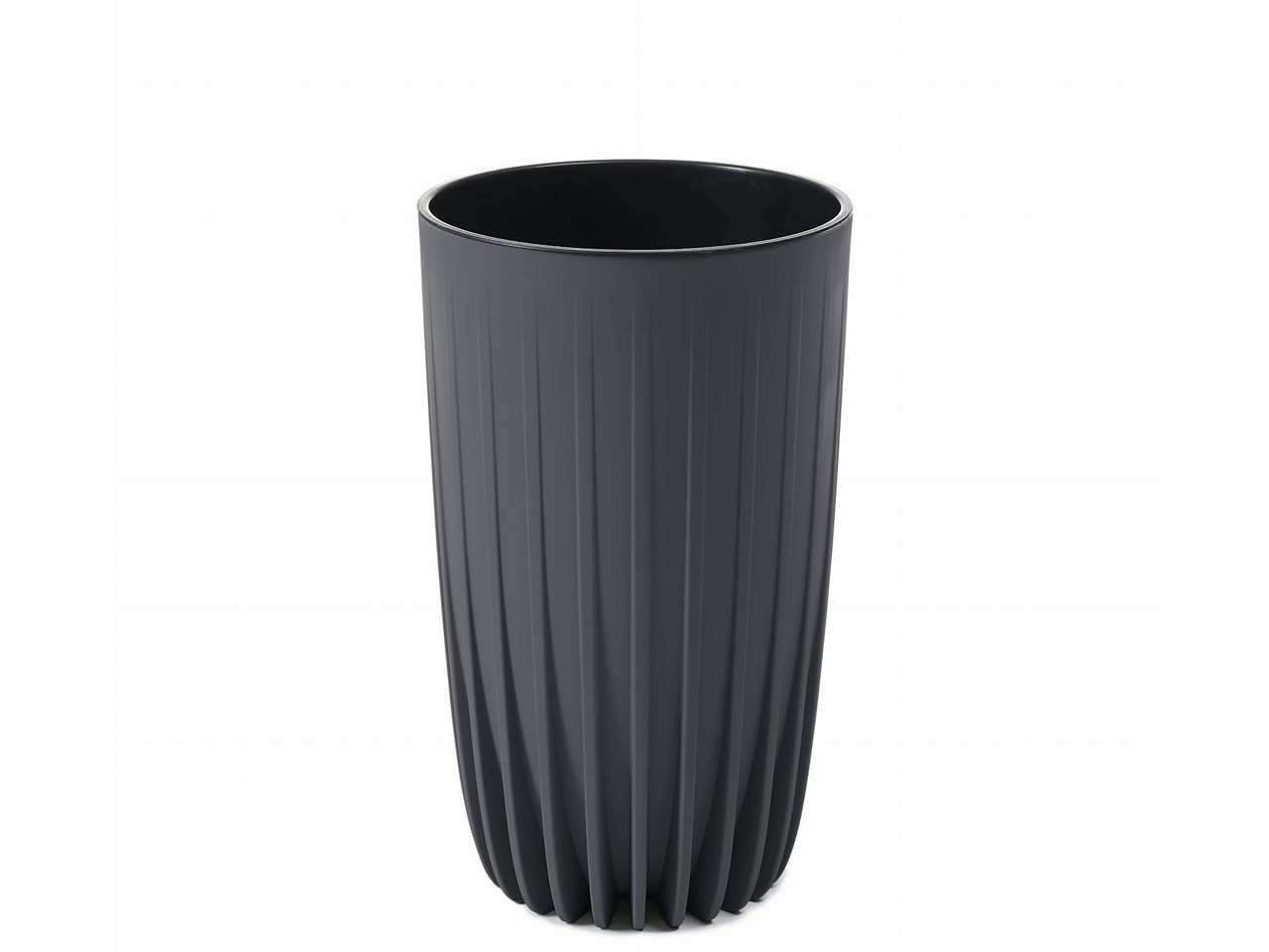 VASE Misa-MIRA D25H42cm anthrazit extra Einsatz 984-82 VASE Misa-MIRA D25H42cm anthrazit extra Einsatz 984-82