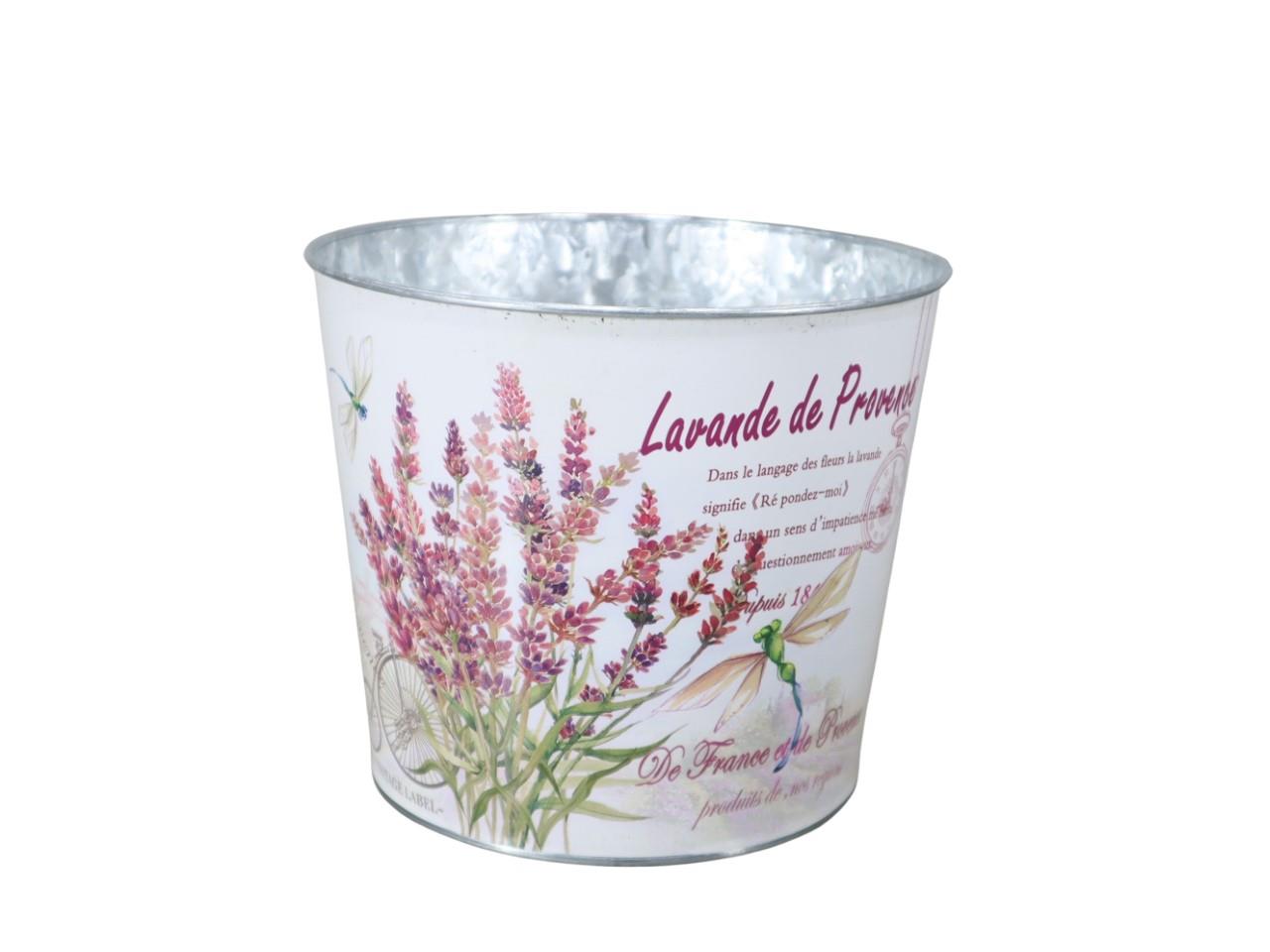 Übertopf Lavanda de Provence Metall D21cm