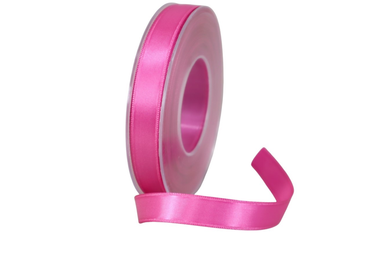Satinband 15 mm 25 Meter hellespink 640