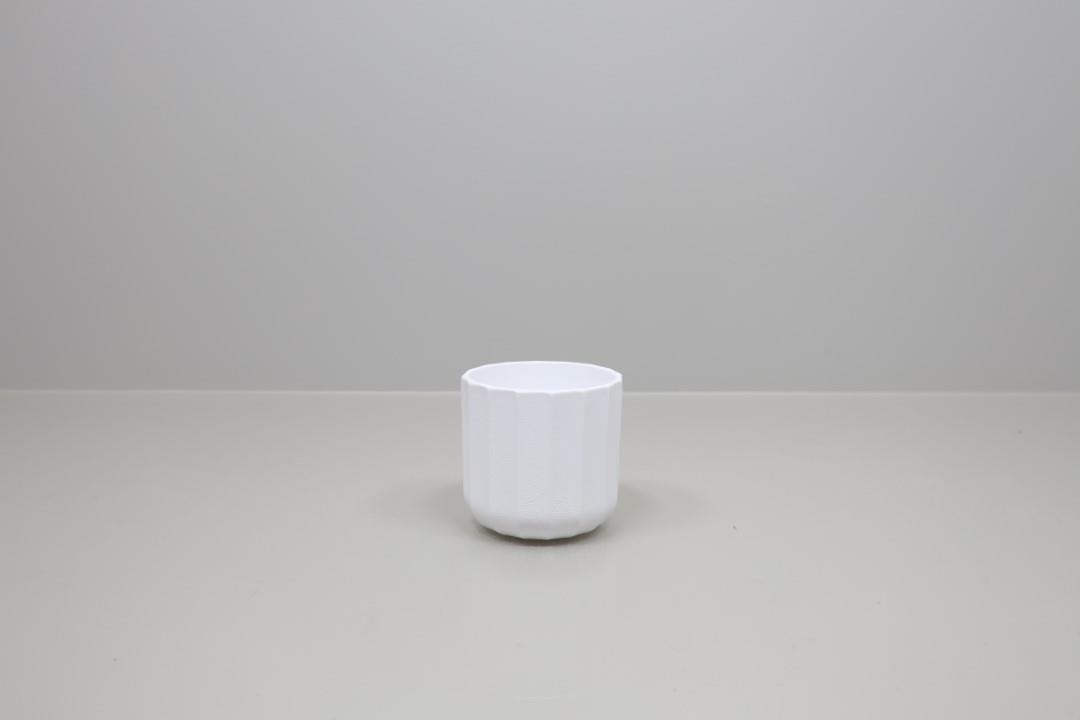 Keramiktopf PALLADIO weiß D10cm