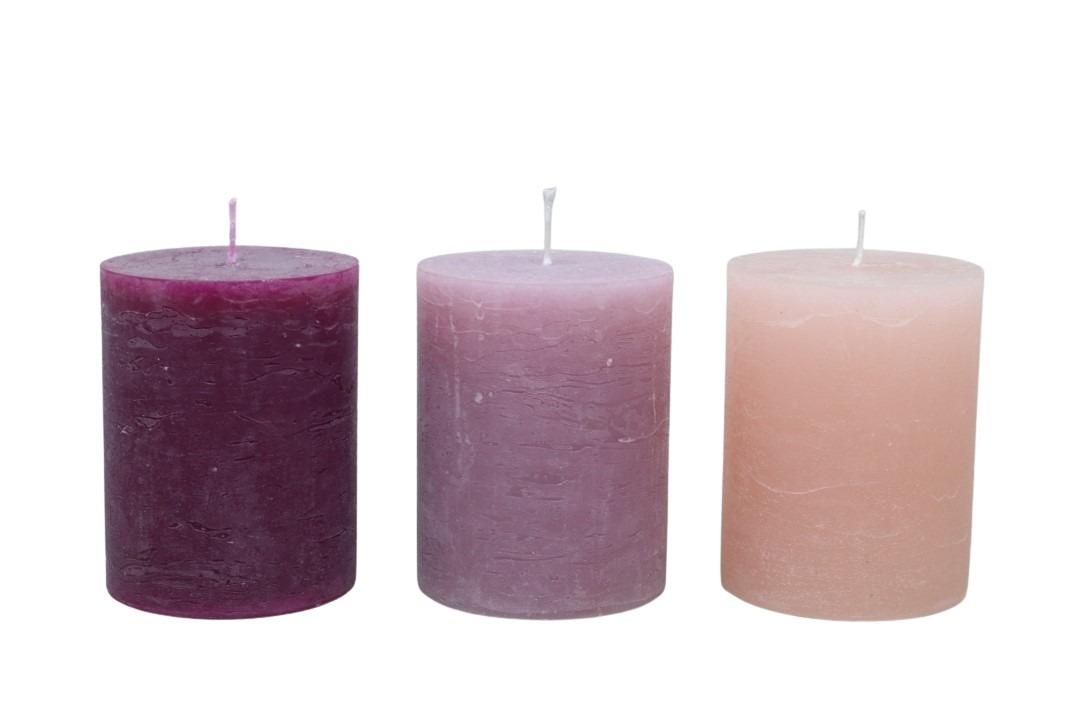 Kerze Rustika 80/60mm beeremix