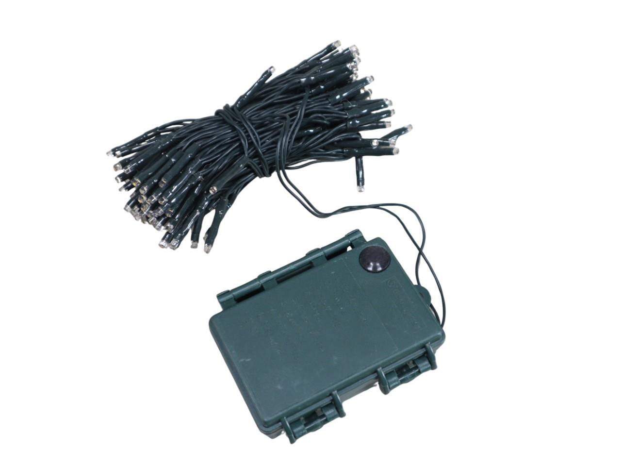 Lichterkette 96LED L7,1m batteriebetrieben außen/innen