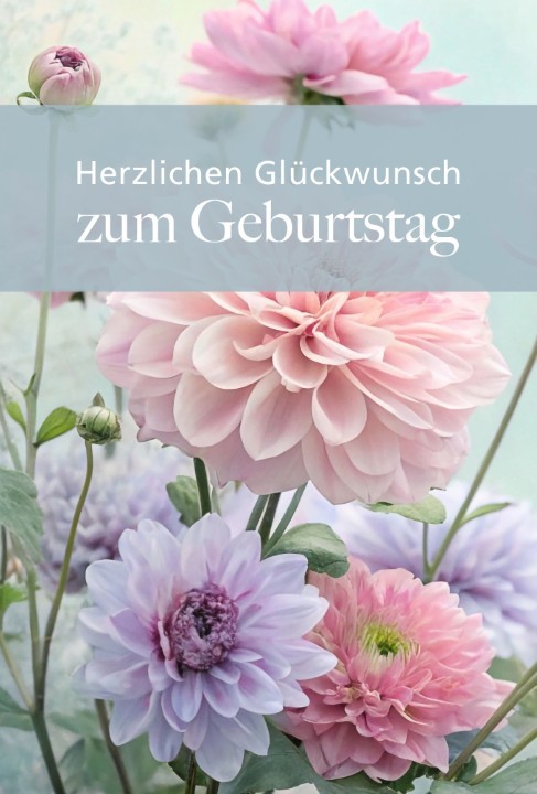 Glückwunschkarten Zum Geburtstag 11,5x17 cm