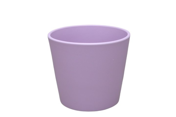 Keramikübertopf Serie 440  8cm lavendel matt