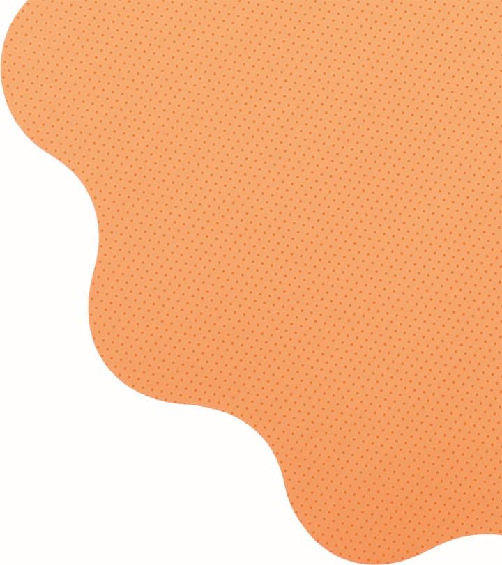 Rondella 40cm S-J05P1 DOTS NACRÉ orange  -24