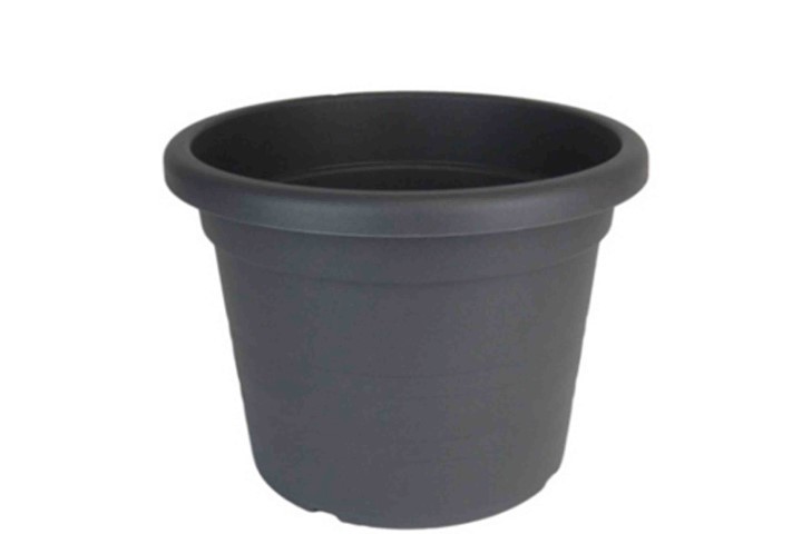 Blumentopf Cilindro D14xH10cm anthrazit