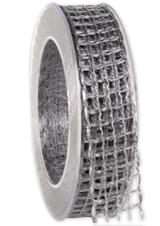 Band Alma m.D. - silber 25 mm, 05. Band Alma m.D. - silber 25 mm, 05.