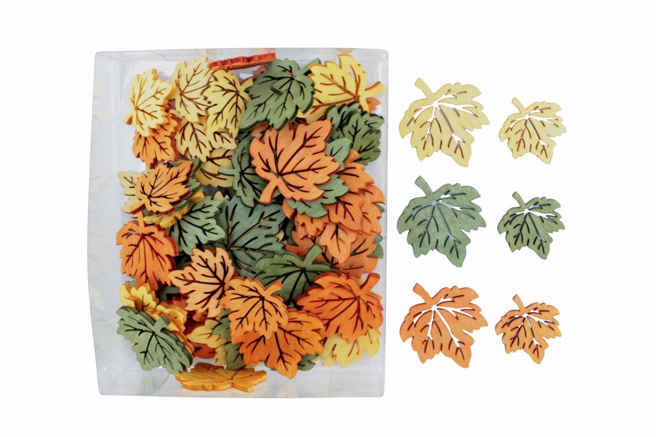Streuer Herbstlaub vitara sort. gelb-orange-grün D4+3cm