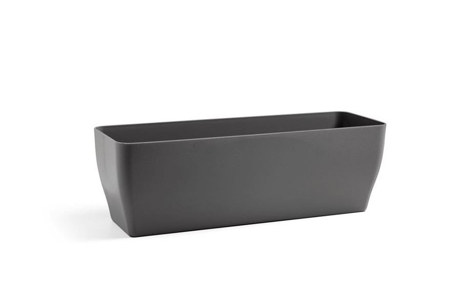 Pflanzkasten Living L39cm anthrazit matt