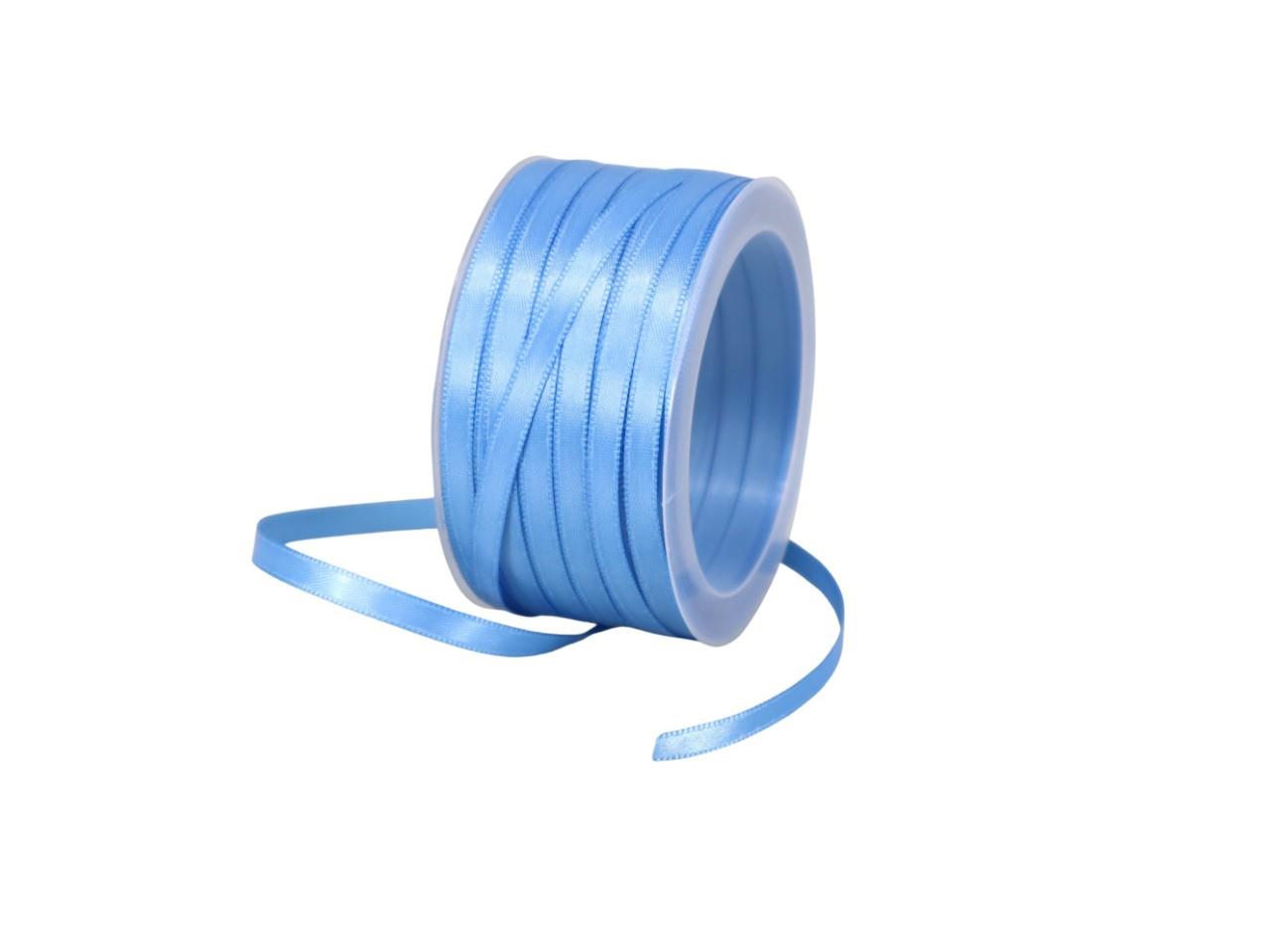 Satinband 6 mm 50 Meter hellblau 115