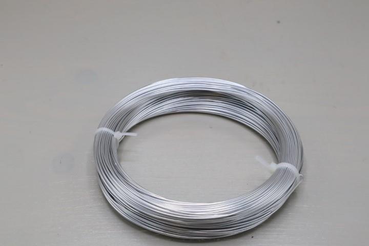 Aluminium-Draht 1,0mm 60m silber glänzend