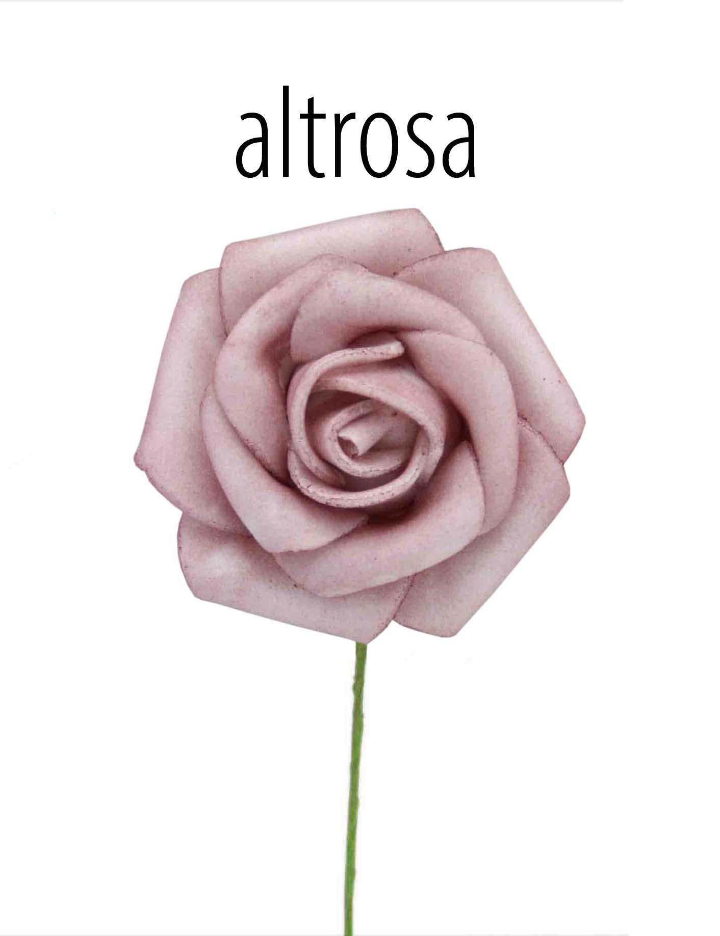 Foam-Rose 6cm, altrosa