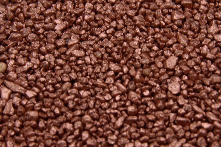 Granulat 3-4 mm 5l ca. 9kg metalic VM123 kupfer NETTO