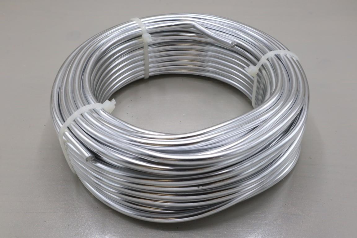 Draht Aluminium silber 5,0 mm 1 kg