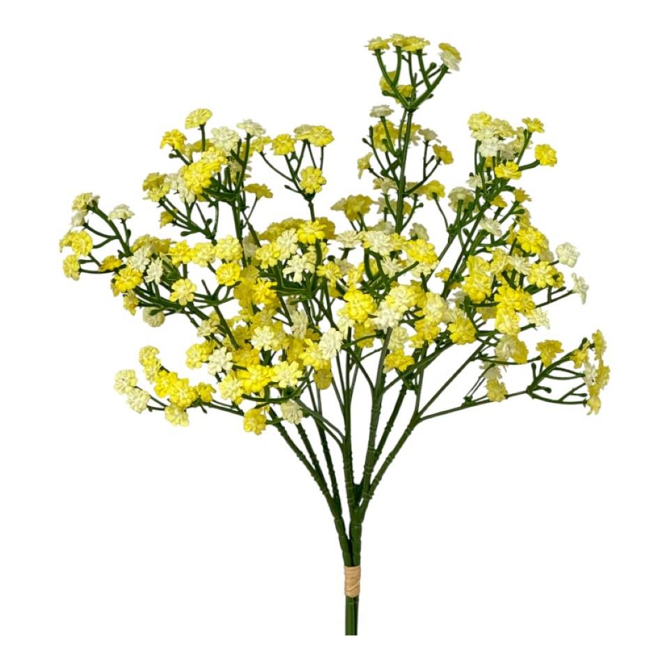 Gypsophilia Bund  3fach gelb L54cm