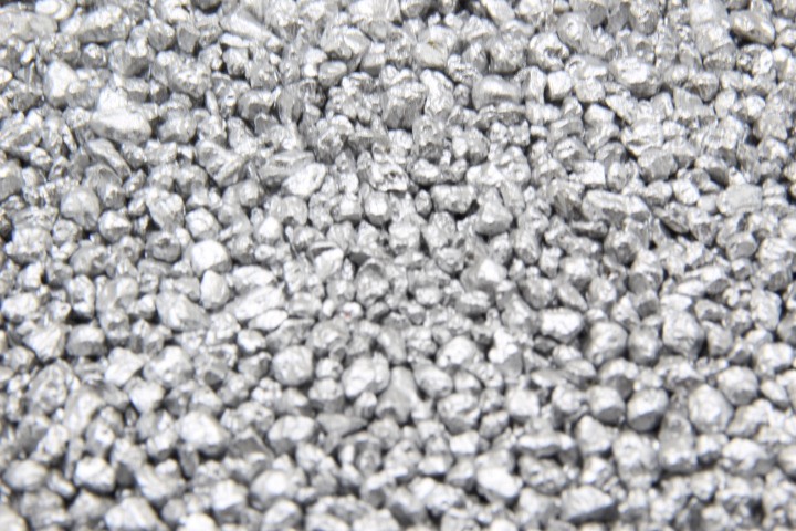 Granulat 3-4 mm 5l ca. 9kg metalic VM125 silber NETTO