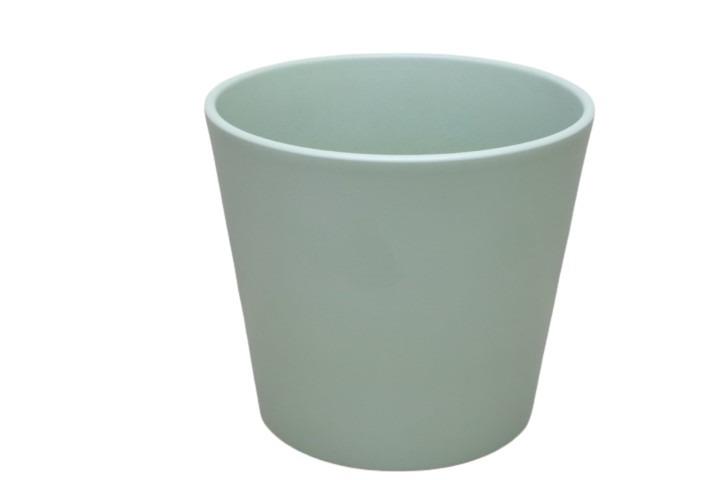 Keramikübertopf Serie 440 23cm salbeigrün matt