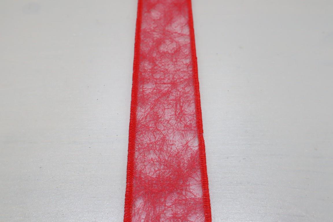 Vliesband wetterfest  rot 40 mm, 7